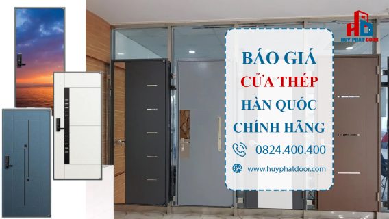 Báo giá Báo giá cửa thép Hàn Quốc