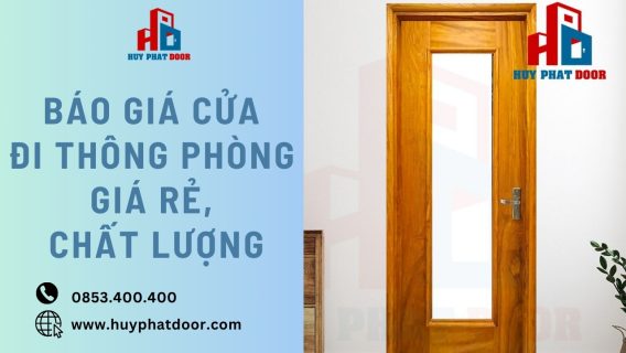 cửa đi thông phòng