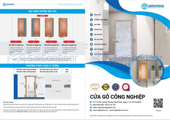 catalog cửa gỗ công nghiệp