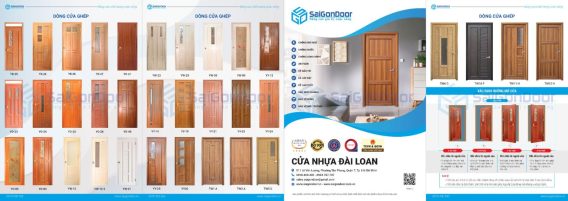 catalog cửa nhựa Đài Loan