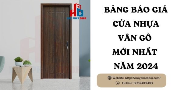 Báo giá cửa nhựa vân gỗ