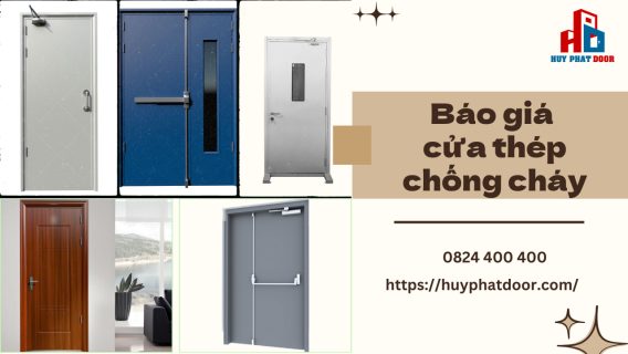 Báo giá cửa thép chống cháy