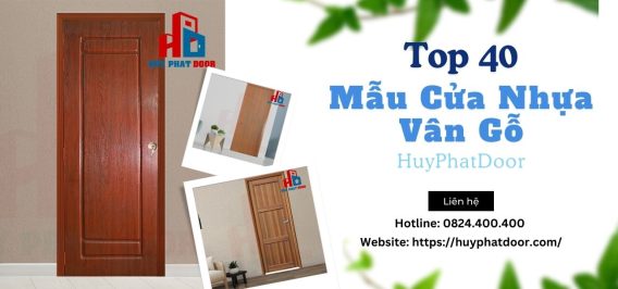 Mẫu cửa nhựa vân gỗ