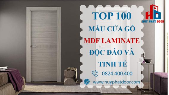 mẫu cửa gỗ mdf laminate