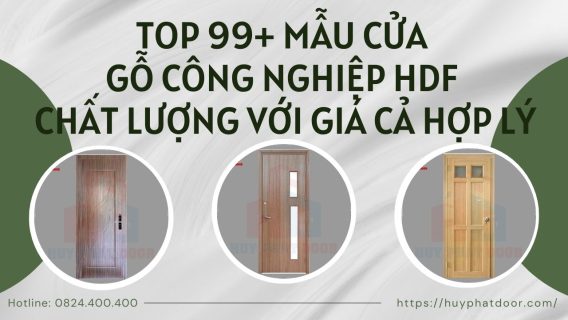 MẪU CỬA GỖ CÔNG NGHIỆP HDF VENEER DÙNG CHO PHÒNG NGỦ