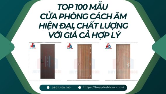 mẫu cửa phòng cách âm