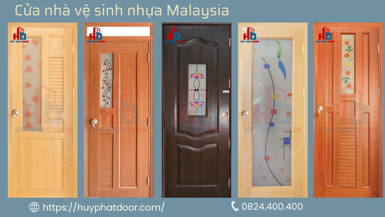 Mẫu cửa nhà vệ sinh nhựa Malaysia Mẫu cửa nhà vệ sinh nhựa Malaysia