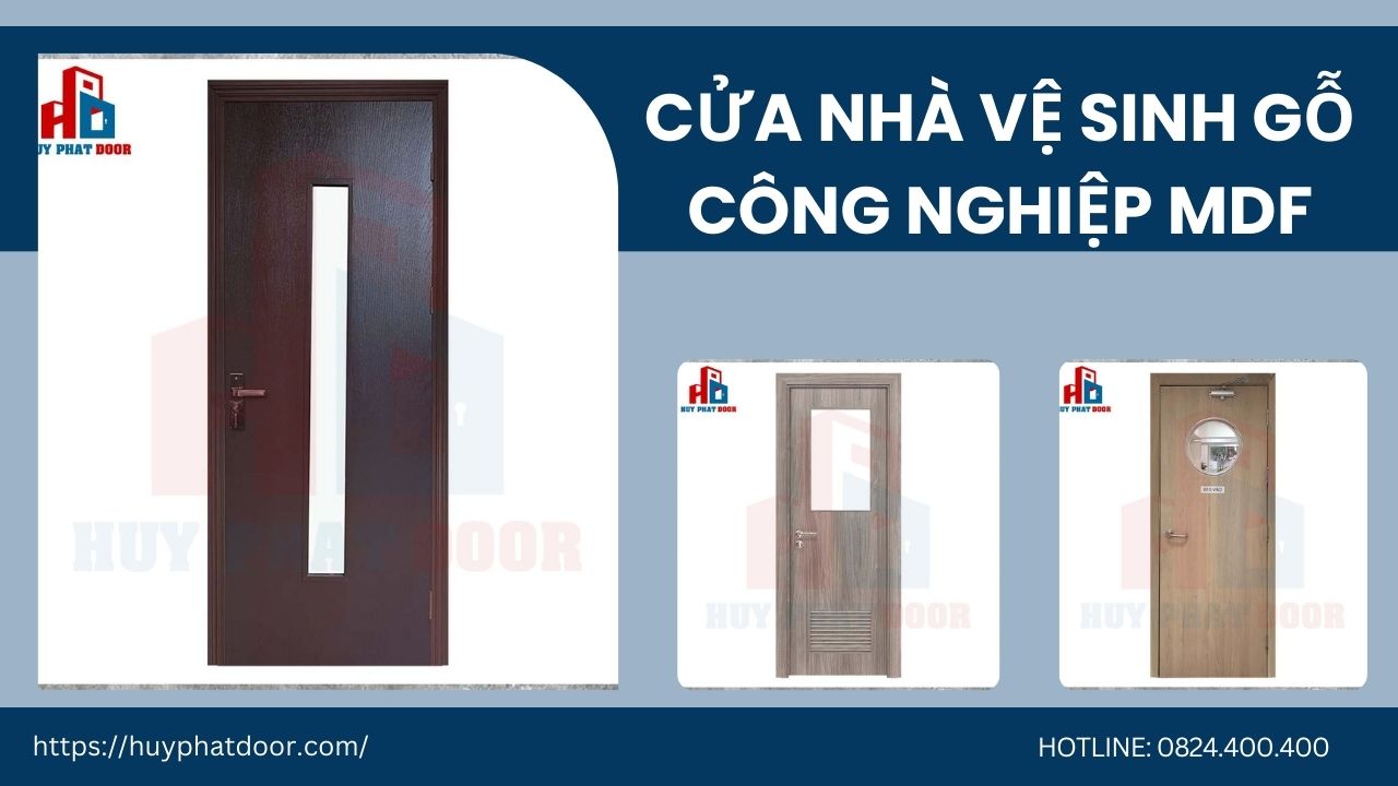 Cửa gỗ công nghiệp MDF Cửa gỗ công nghiệp MDF