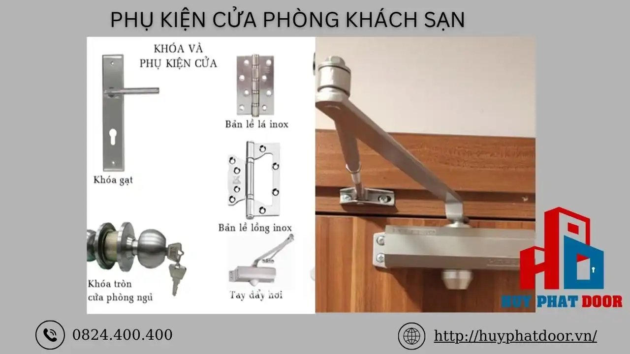 Phụ kiện đi kèm giúp cửa vận hành tốt hơn trong khi sử dụng Phụ kiện đi kèm giúp cửa vận hành tốt hơn trong khi sử dụng