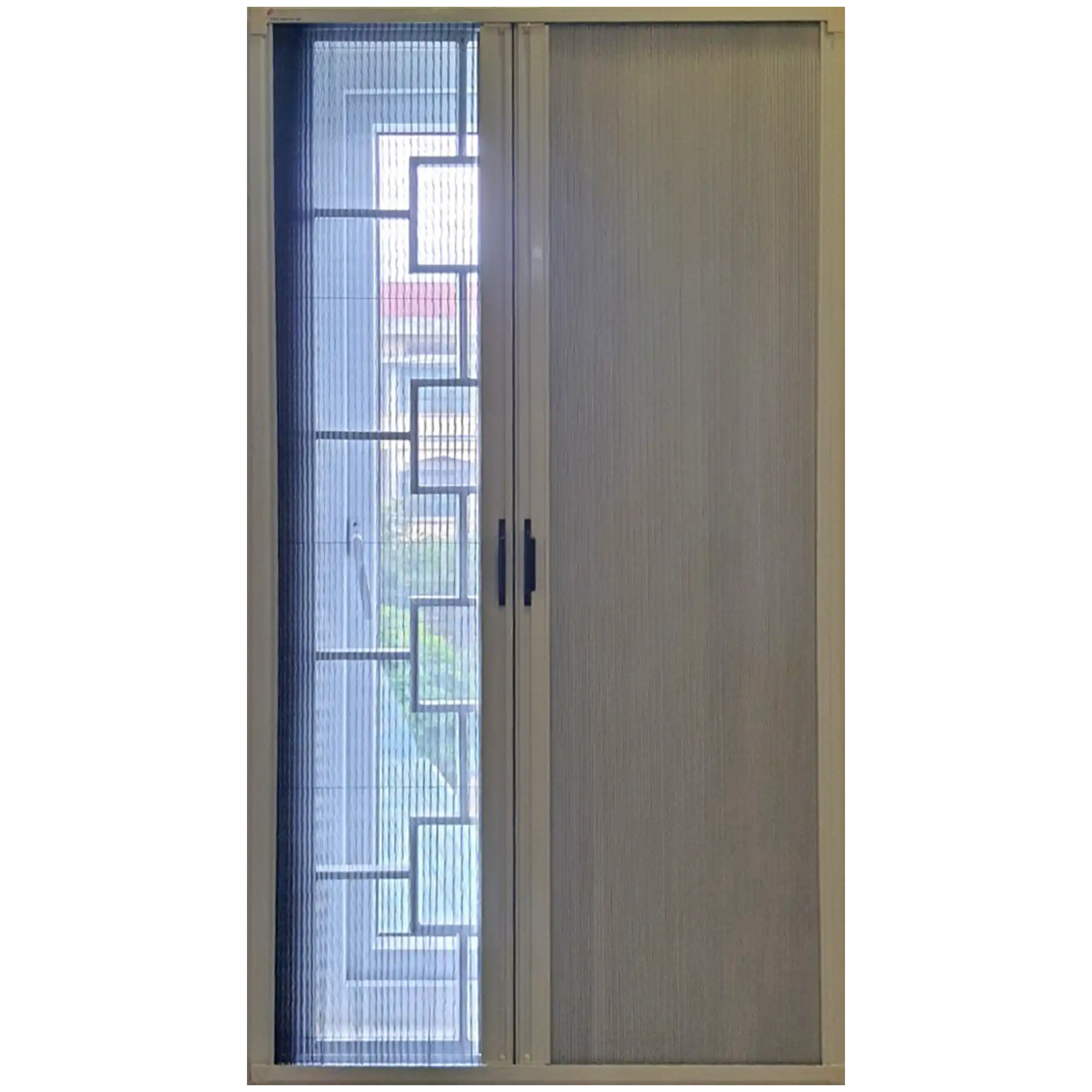 Cửa lưới kết hợp rèm tổ ong 3